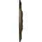 Ekena Millwork Tomango Egg & Dart Ceiling Medallion (Canopies up to 6 3/4"), 27 7/8"OD x 3 7/8"ID x 2 1/2"P, Brass CM27TOBRS - alternate 3